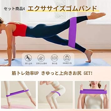 Foam Roller Massage Roller Myofascial Release Ball Storage Bag Stretch Belt 5-Piece Set Home Training Kinmaku Roller Myofascial Roller Stick 300KG Load Capacity Muscle Relaxation Sports
