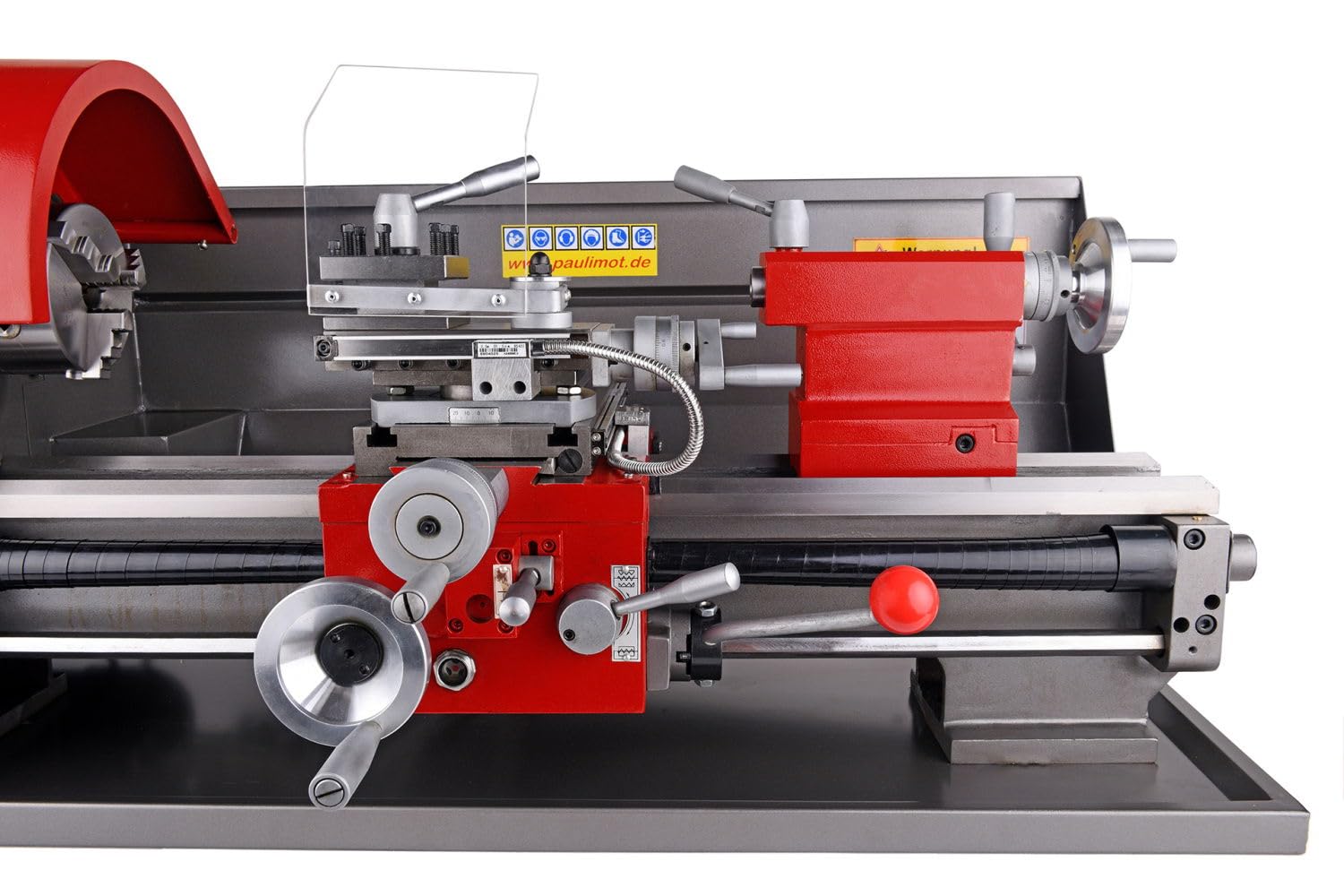 PAULIMOT Drehmaschine PM3700 mit 400 Volt Motor mit Messsystem