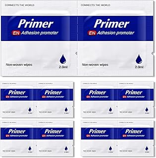 Nuanchu 5 Pairs Adhesion Promoter, High Performance Adhesion Promoter for Plastic, Double Tape Primer Increase for Automotive Molding Tape