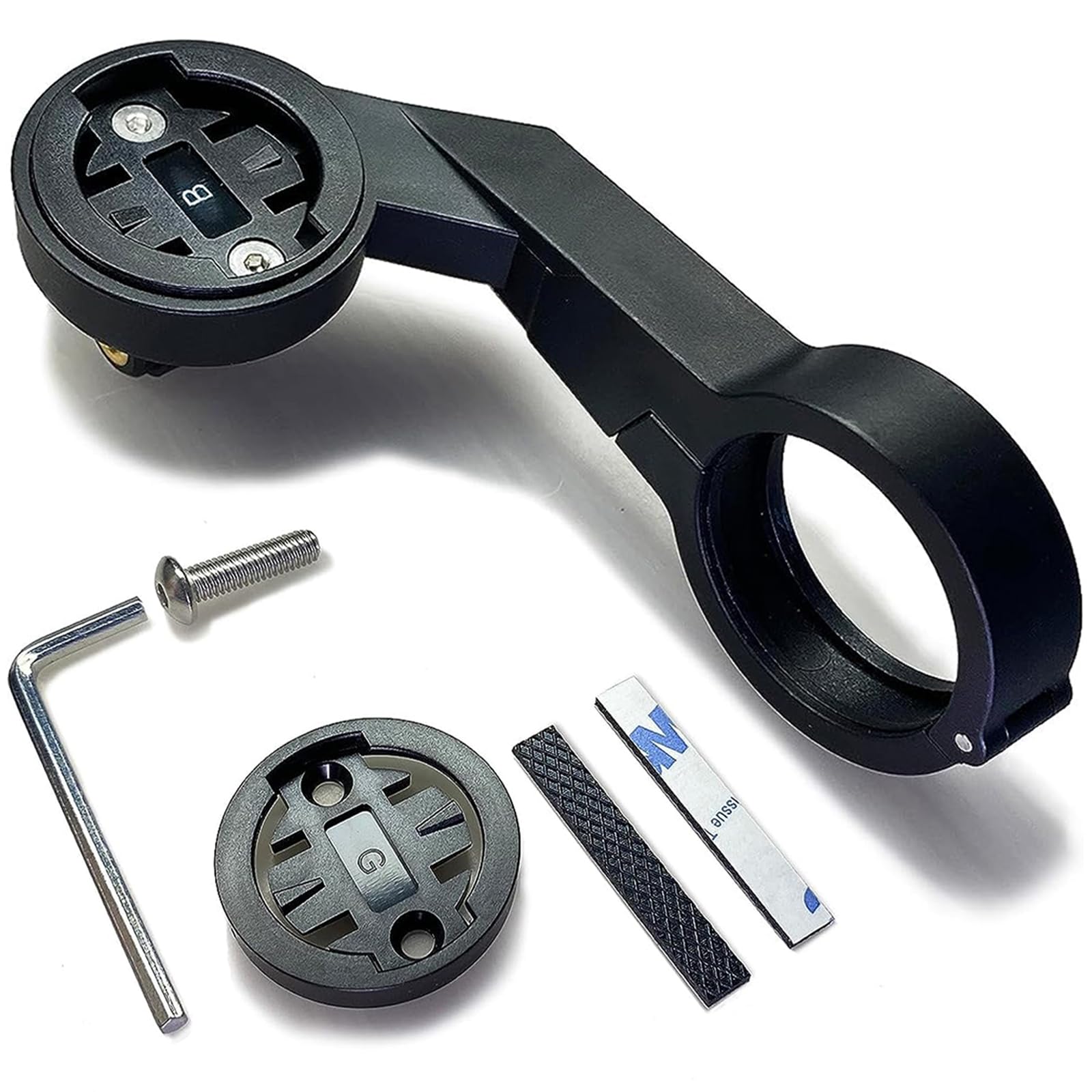 Support Avancé Pour Ordinateur De Vélo Et GoPro - Compatible Garmin, Bryton, IGPSPORT - Guidon 31.8mm - 5