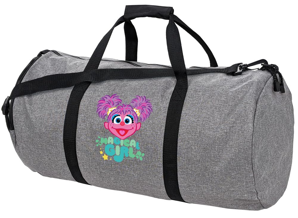 Sesame Street Magical Girl Abby Cadabby Lightweight Duffel Bag for Sports and Gym Packable for Travel
