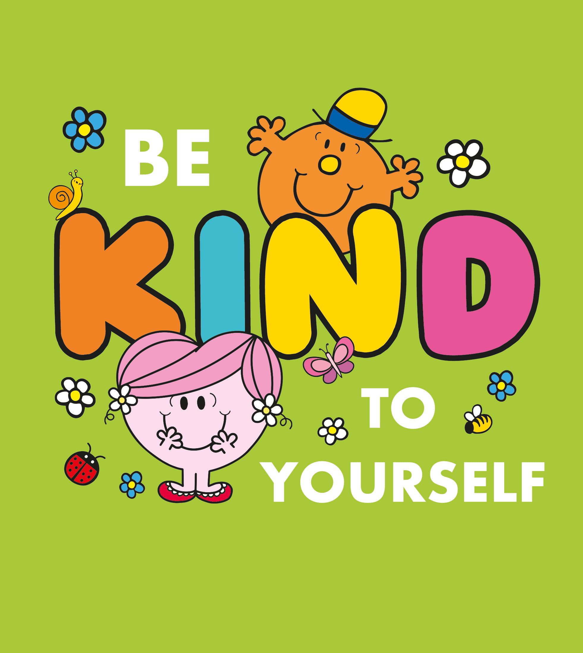MR MEN AND LITTLE MISS 'BE KIND TO YOURSELF' CARD GET WELL SOON, THINKING OF YOU CARD