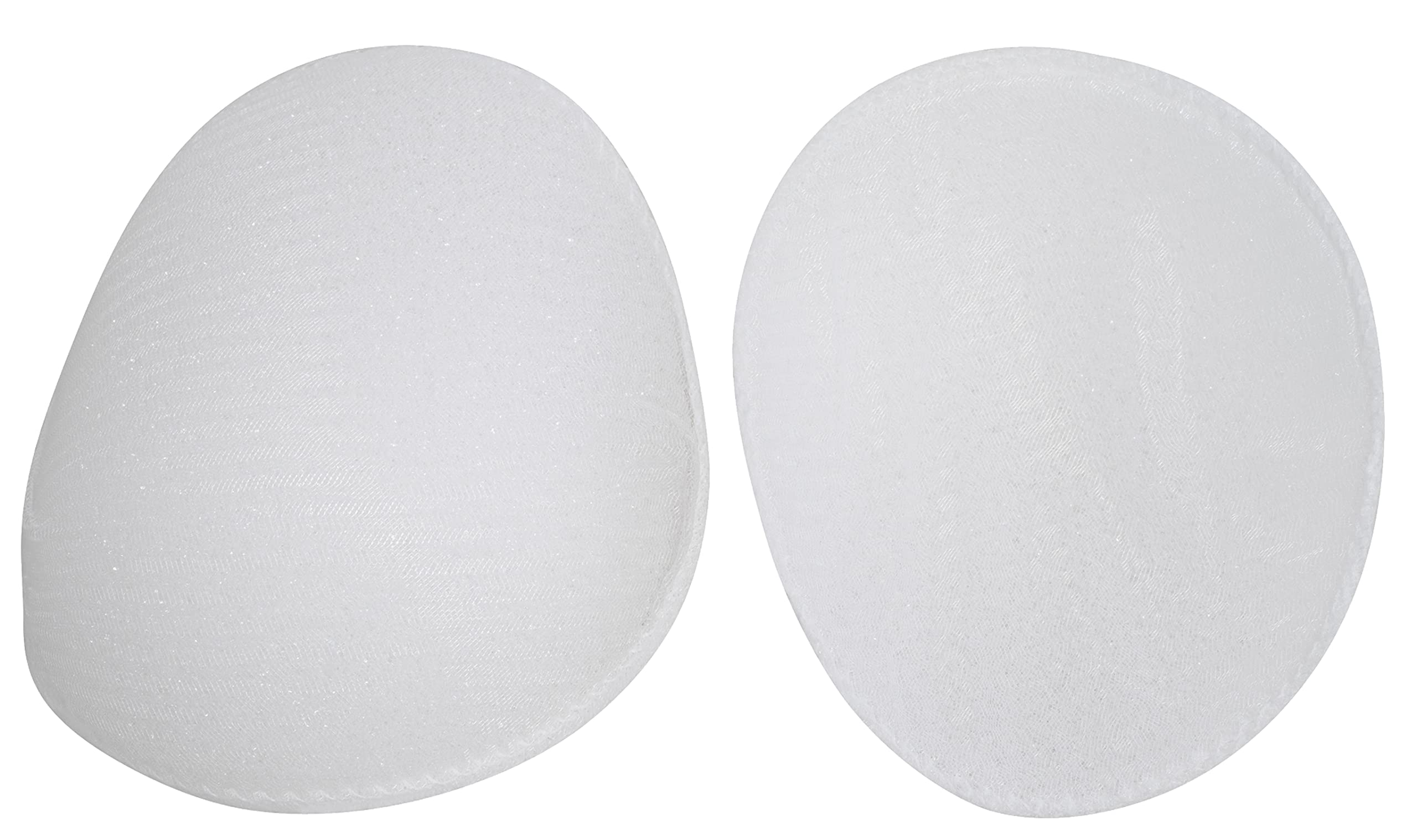 Paire D'épaulettes En Mousse Pour Vêtements - Blanc, 210x115x19 Mm, Pour Rehausser La Carrure Des Vestes Ou Manteaux
