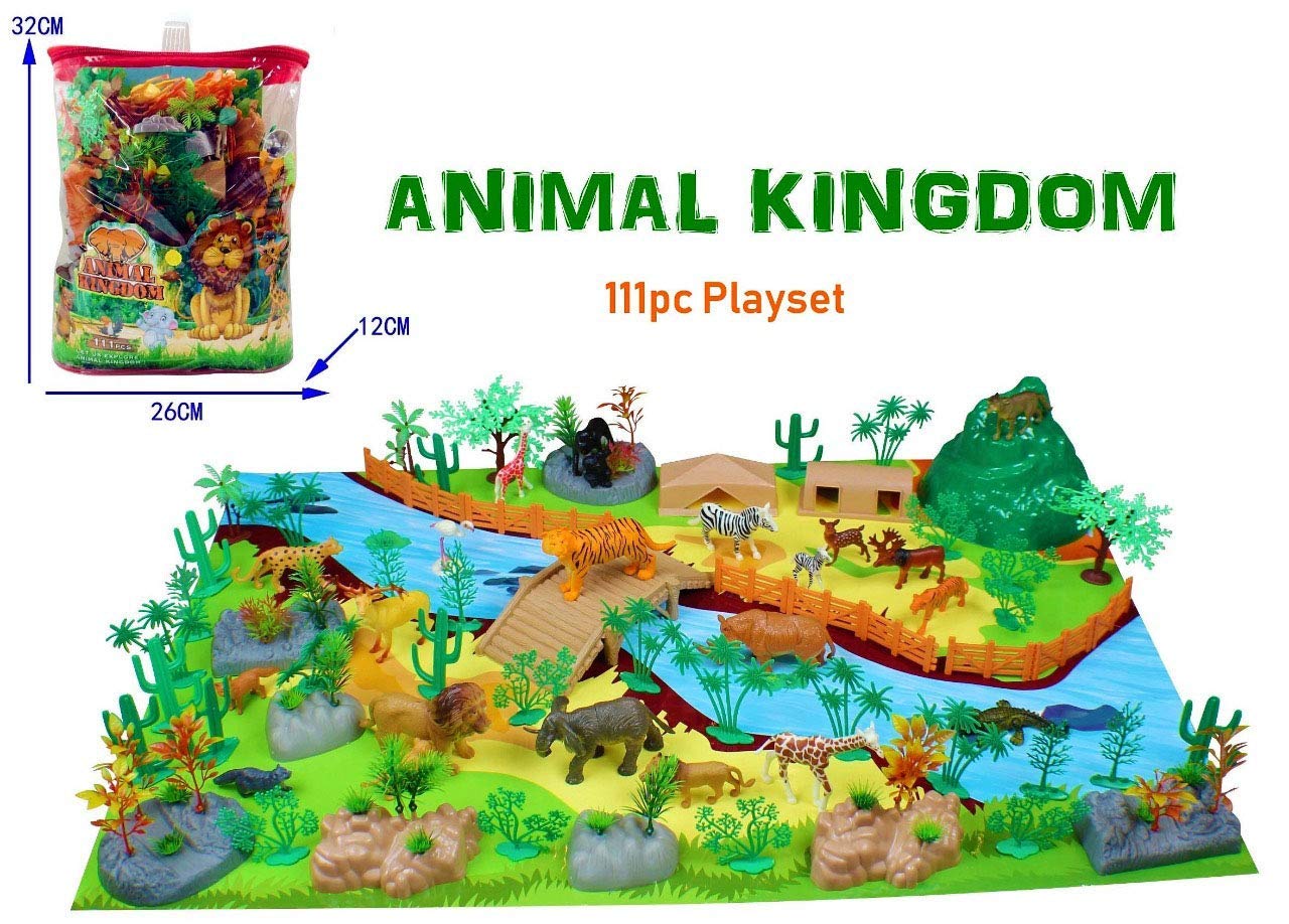 Buy Toy Arena Build Your Own Forest Life Animal Figure Toy Play Set for
