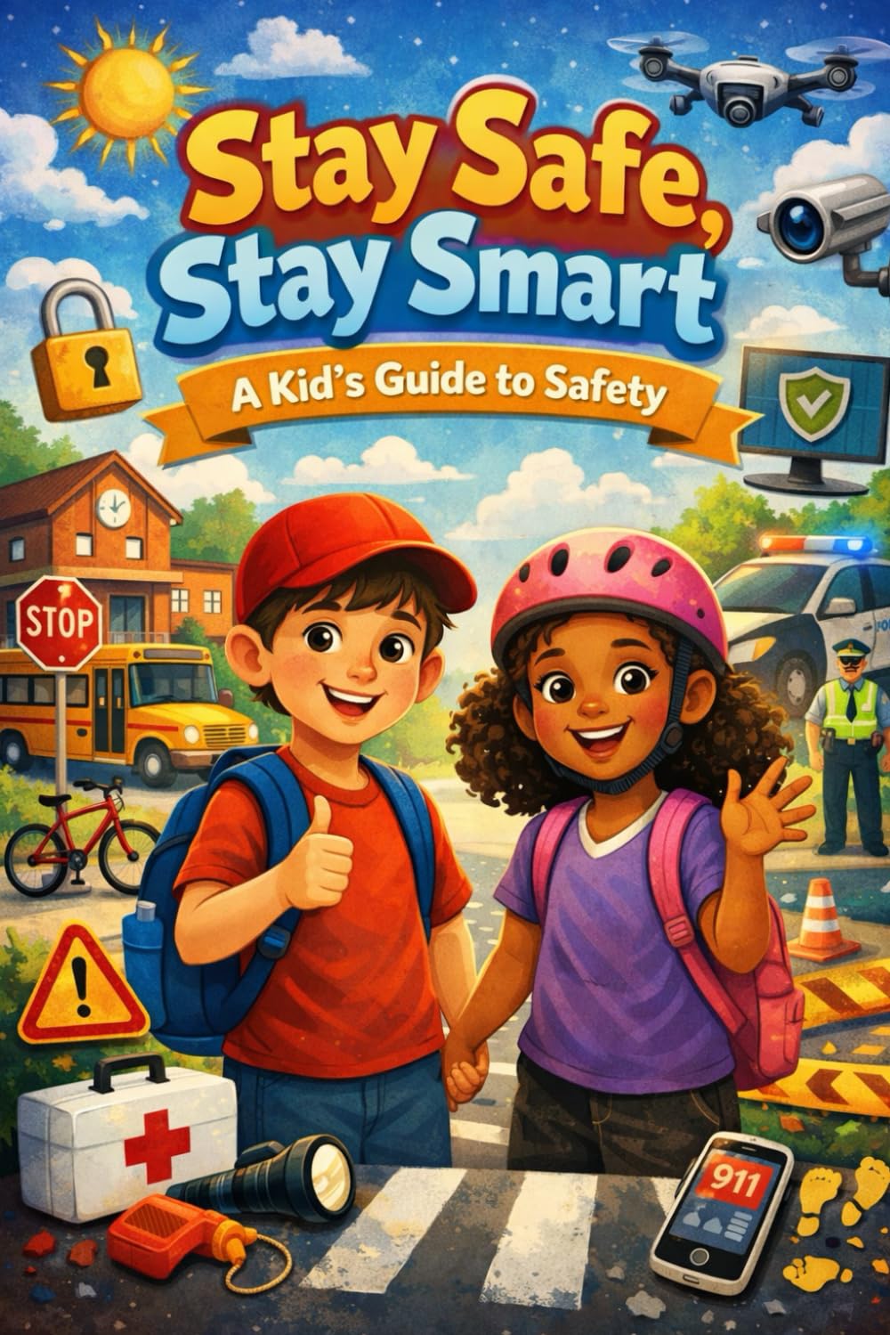 Stay Safe, Stay Smart: A Kid's Guide to Safety: A safety guide that teaches kids how to make smart choices (Kid's Guide Universe)