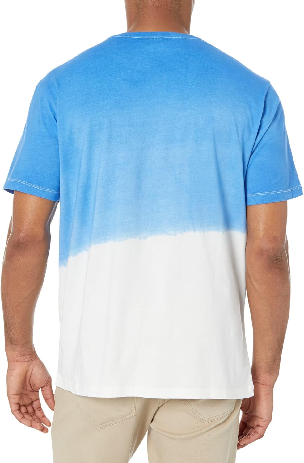 DIP DYE JERSEY GRAPHIC PRINT T-SHIRT - Image 2