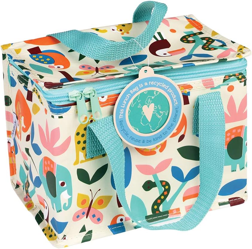Rex London Children's Insulated Lunch Bag - Choice of Design (Wild Wonders)