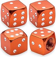 Vista 21 de 6 tapas de vástago de válvula de neumático, tapas de válvula de neumático de acero inoxidable para automóviles, camiones, SUV, motocicletas, Verde