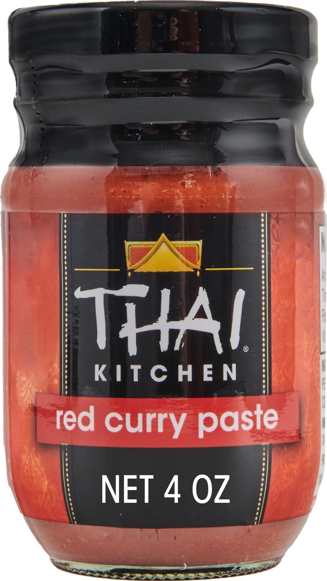 Thai Kitchen Red Curry Paste, Gluten Free, Vegan, Authentic, Non GMO, Hot Heat, For Thai-Inspired Cooking, Stir-Fry, Soups, Curries, and More, 4 oz