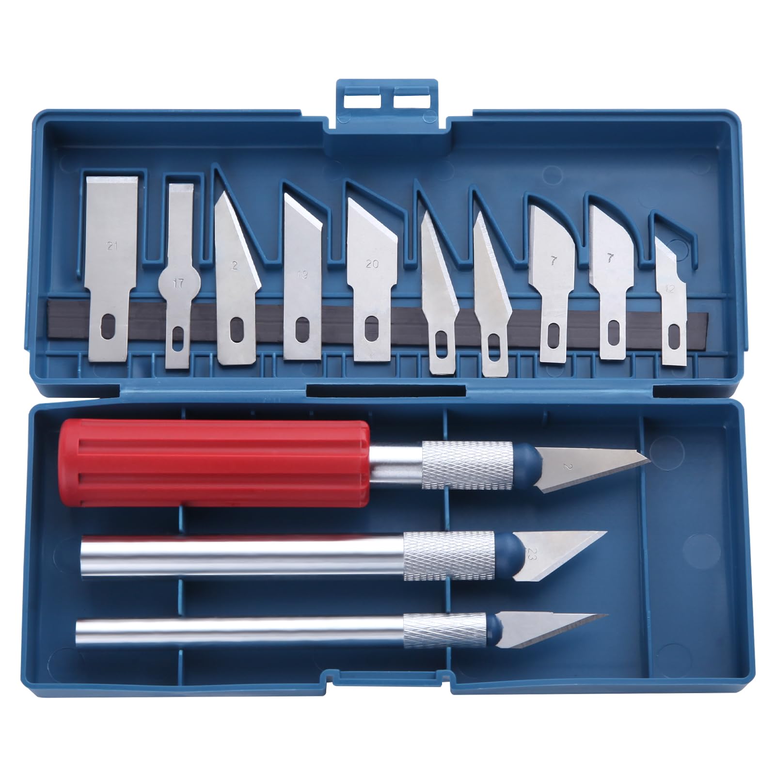 Amazon | LEONTOOL 精密カッター ホビーナイフ刃セット デザインナイフ 