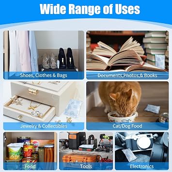 10 Gram X 30 Packs Silica Gel Sachets, Silica Gel Packets, Desiccant Bag