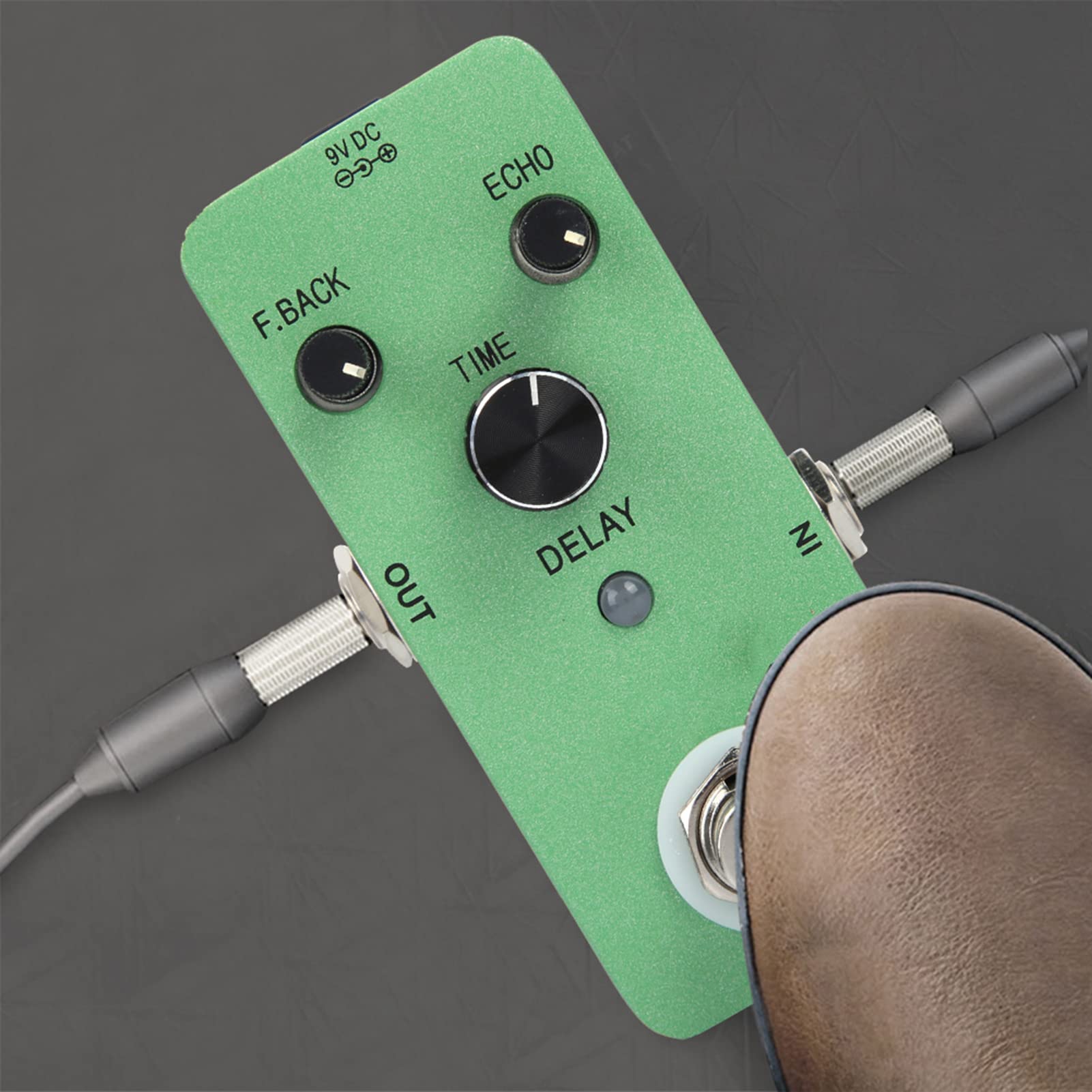 Efecto de Retraso Procesador de Sonido Efecto de Guitarra de Guitarra Efecto de Cinta Retro Adecuada para Guitarristas