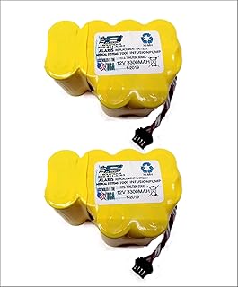 2PC ALARIS MEDICALSYSTEMS Replacement Battery 7000, 7100, 7130, 7131, 7200, 7230, 7231, 7130B Signature Gold Infusion Pump, 7130D Signature Gold Infusion Pump, Signature 2, Signature II