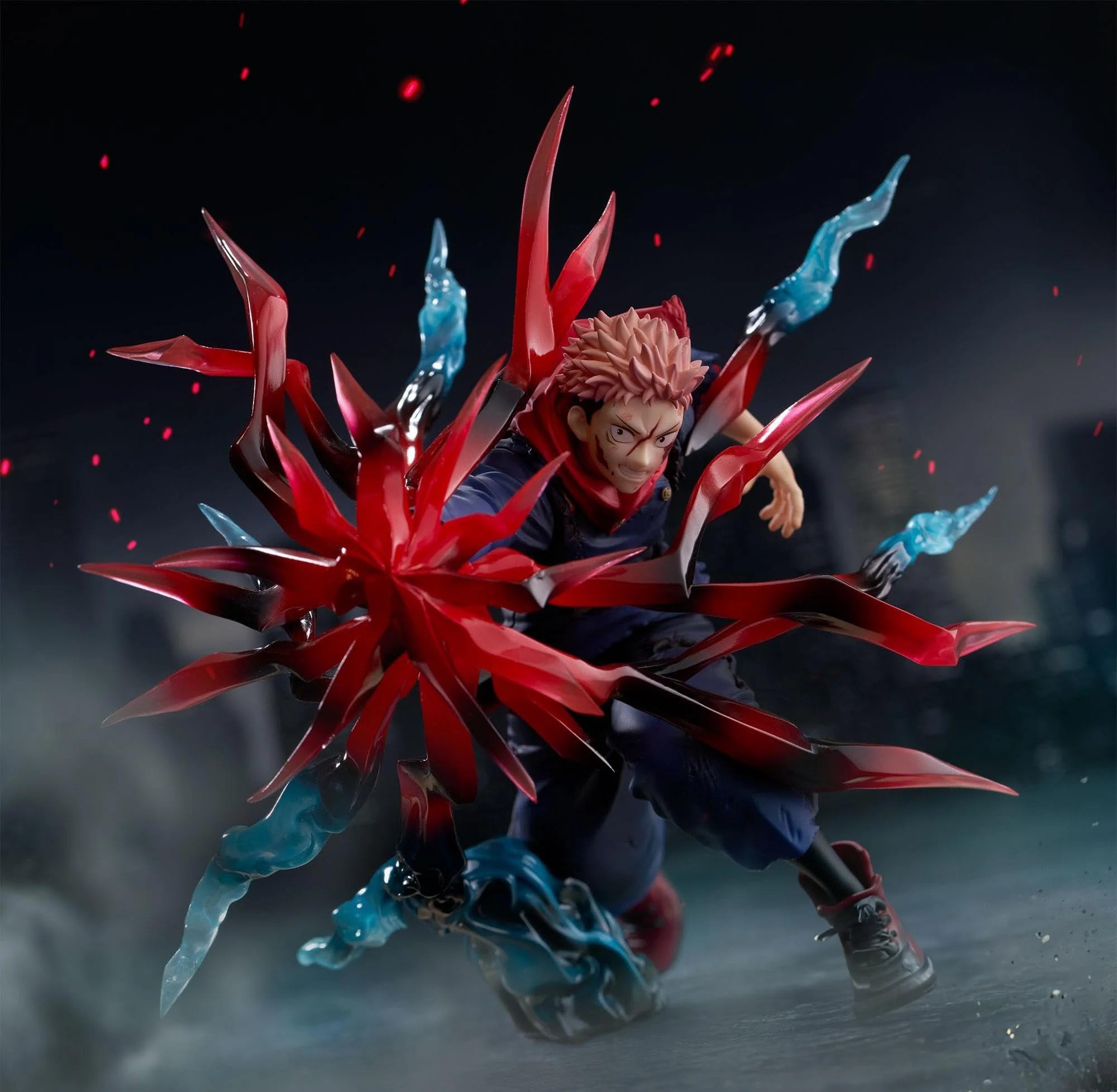SEGA Luminasta Jujutsu Kaisen Yuji Itadori czarna figurka Flash