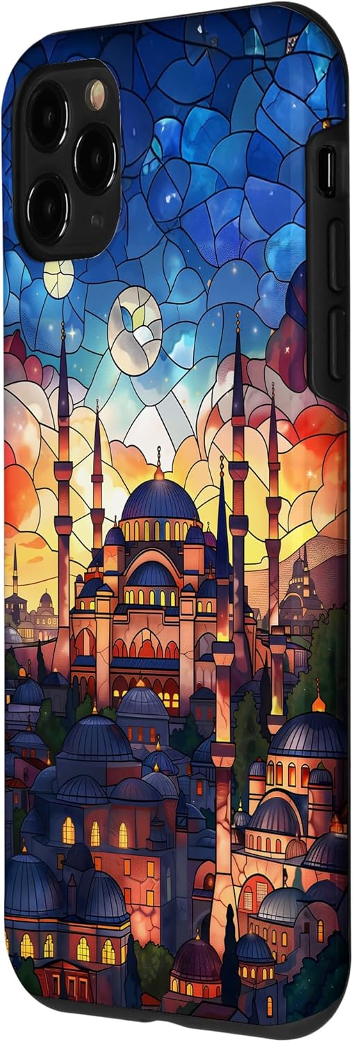 Istanbul Stained Glass Pattern Case for iPhone 11 Pro