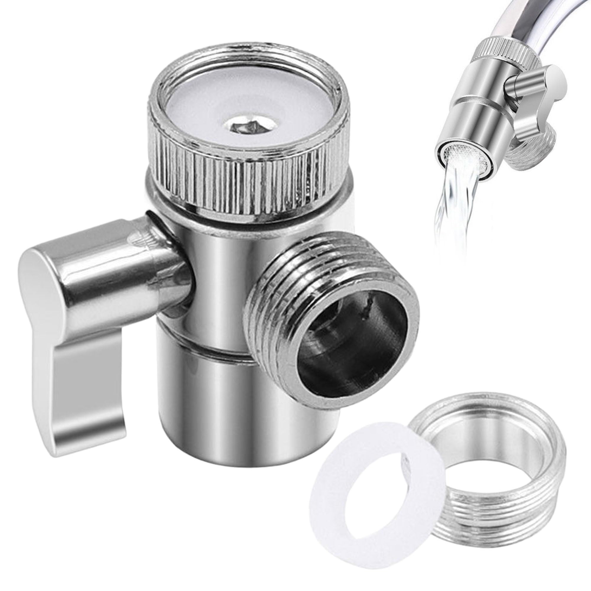 Shower Diverter Valve, 3 Way Tap Diverter