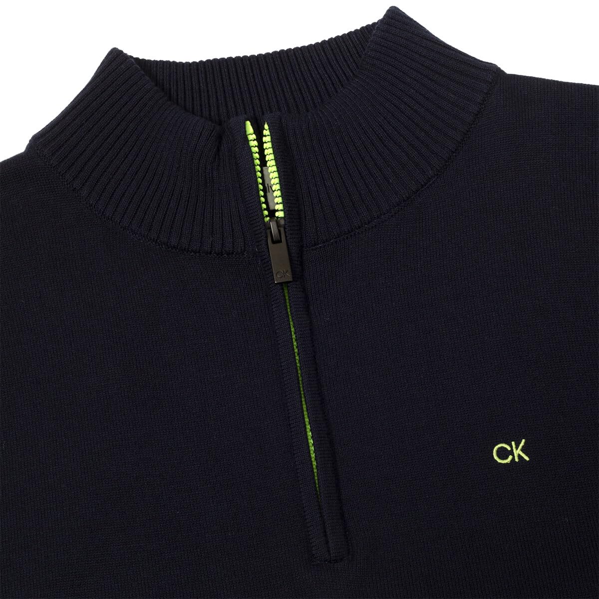 Calvin Klein Su�TER Campus 1/2 Cremallera Hombre -/Lima - M