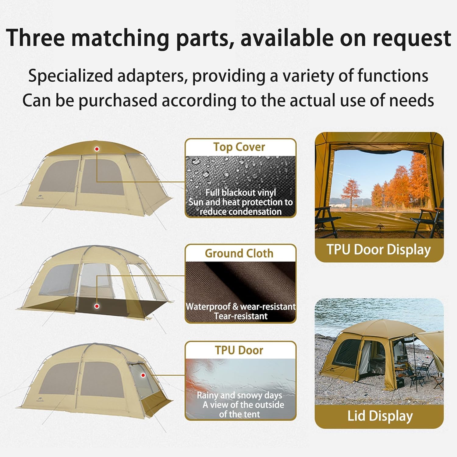 Amazon.com : Naturehike TPU Door for Dune10.9 Hot Tent (Dune10.9