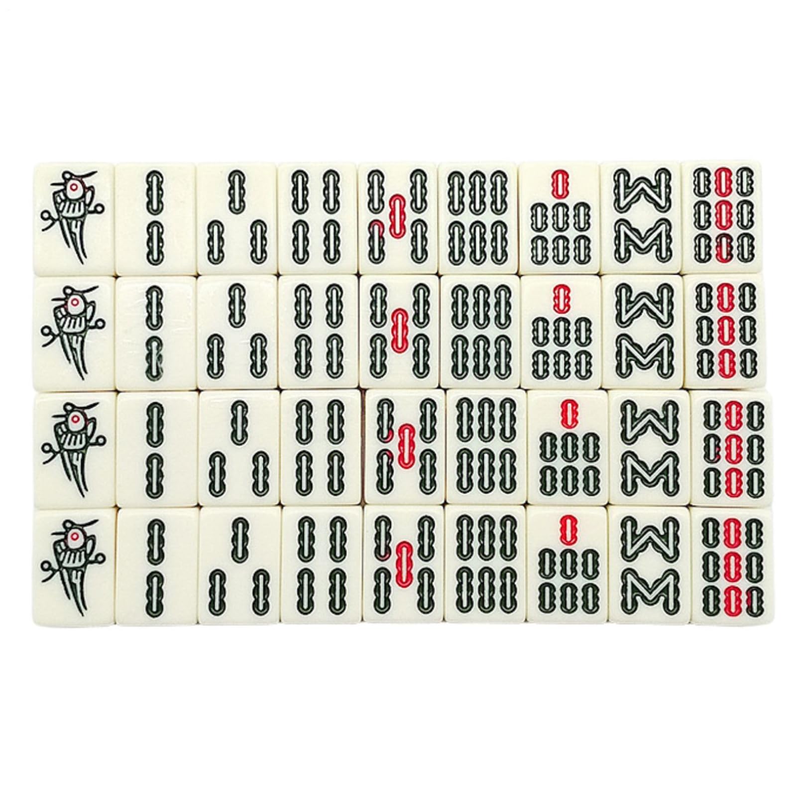 Gra w Mahjong z Kompletem Płytek 144 Sztuk Kompletne Płytki Do Zabawy