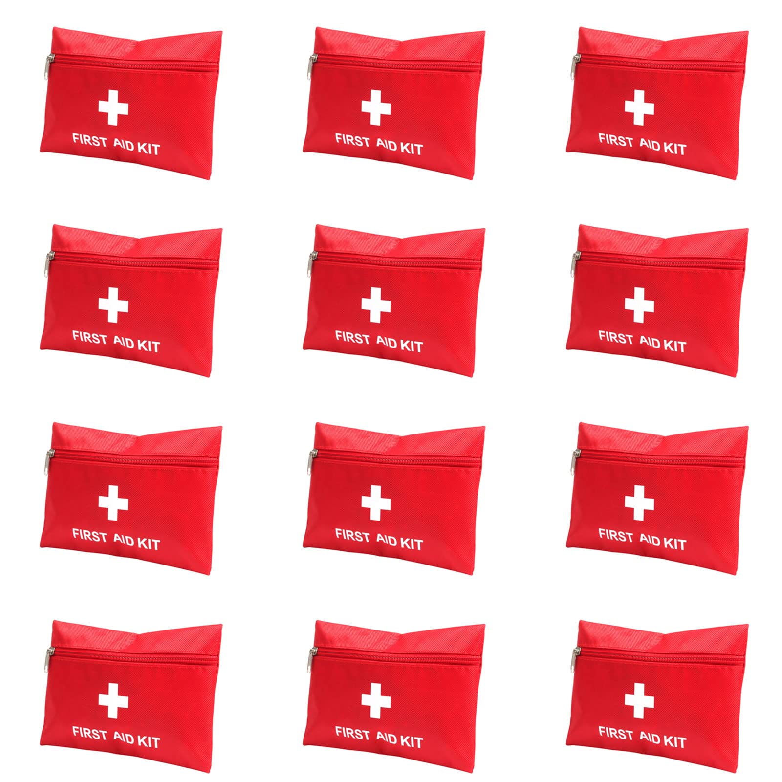 Borsa di pronto soccorso vuota rossa kit di primo soccorso vuoto sacchetto di primo soccorso piccolo mini per kit di pronto soccorso pacchetto emergenza escursionismo zaino in spalla campeggio viaggio