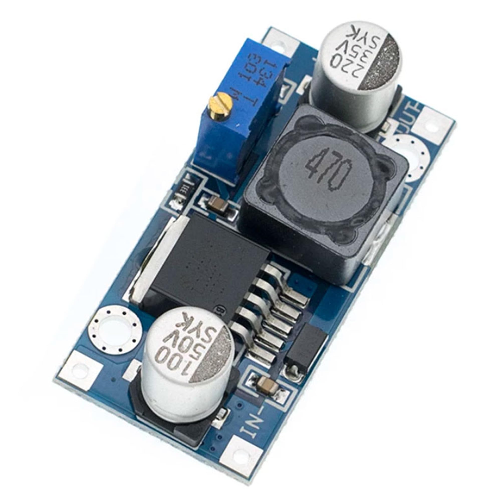 Convertitore Buck DC-DC Impermeabile 8-22V A 3-15V 3A - Regolatore Di Tensione Step-Down Per Auto, Camion E Progetti Elettronici Con Alta Efficienza (96%)
