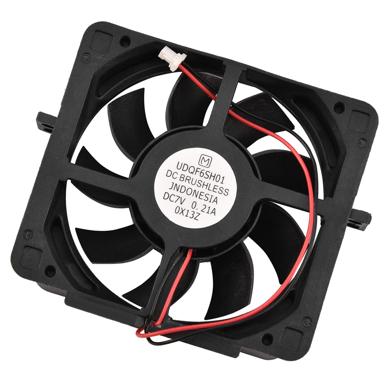 Fan Fan Reemplazo Fat Abs Black Dc 7V Reemplazo Ventilador de Refrigeración Interno Enfriador para 2 50000 30000