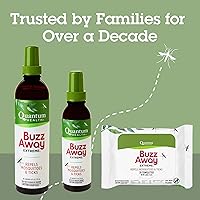 Vista 8 de Quantum Health Buzz Away Extreme - Toallitas repelentes de insectos sin DEET – Toallas repelentes de mosquitos y garrapatas con aceite de citronela