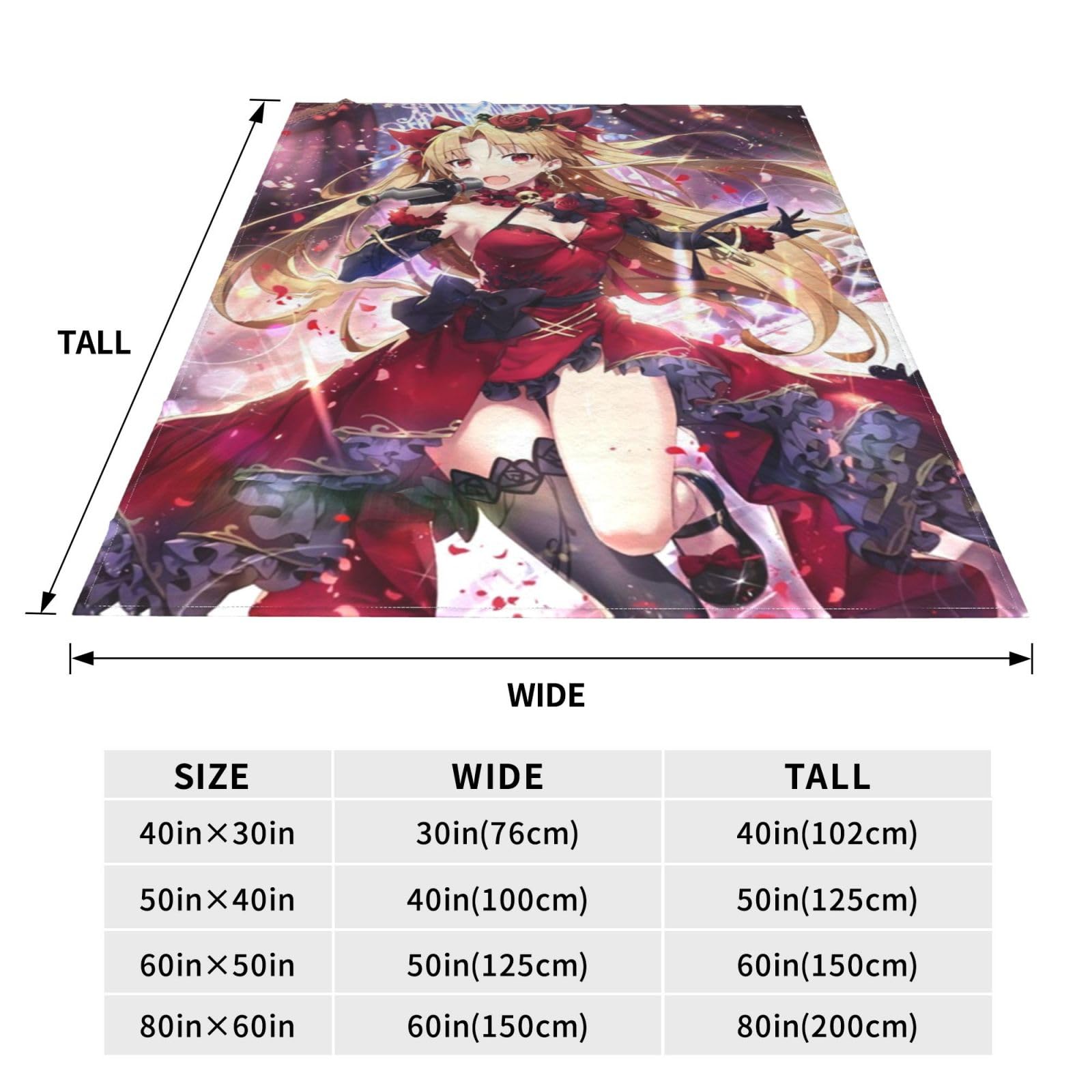 Amazon｜毛布 ブランケット ひざかけ Fgo エレシュキガル 可愛い