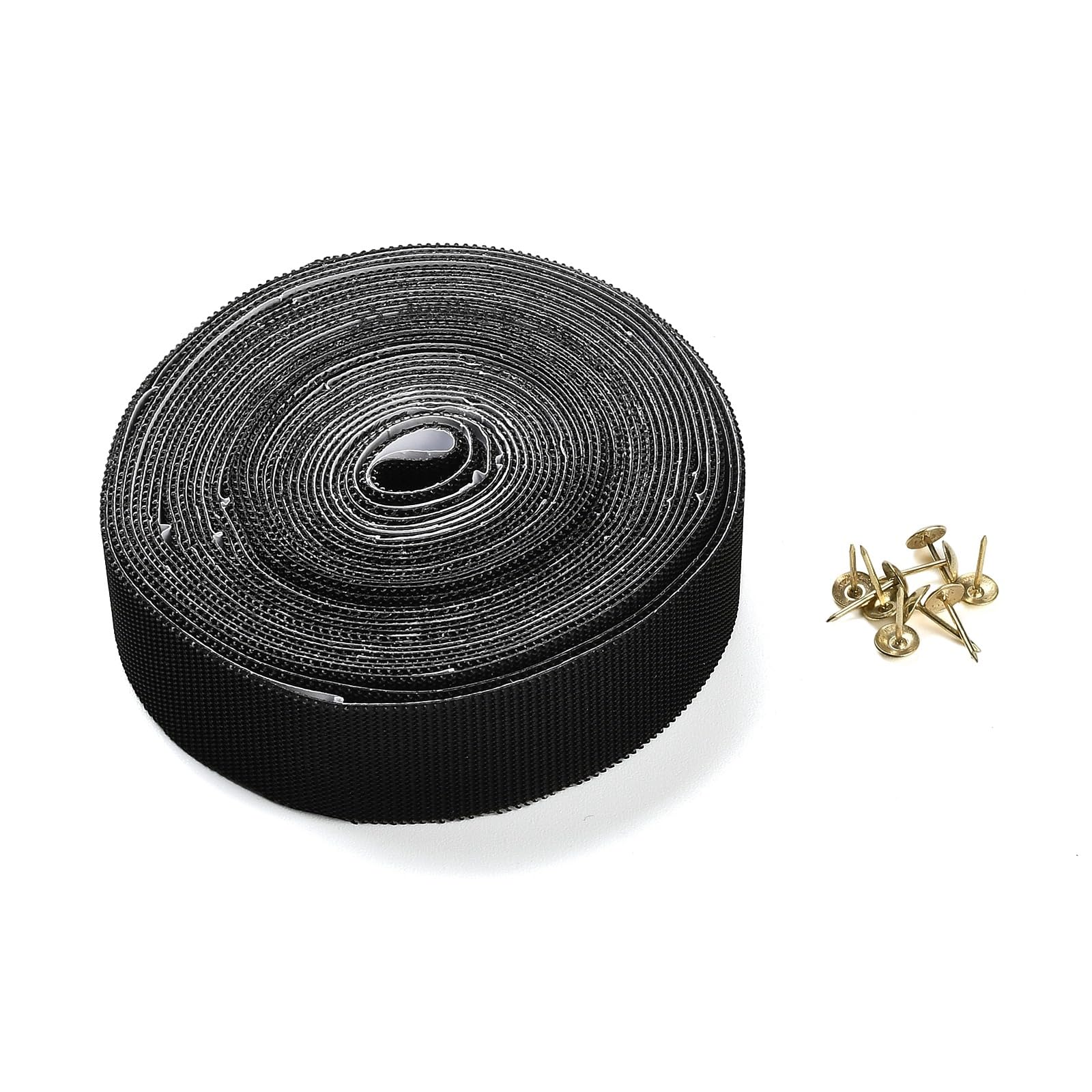 Blueshyhall Rideau d'isolation de porte avec fermeture éclair réglable pour caravane, camping, couverture de porte intérieure autocollante sans perçage, occultant, isolation phonique, pour camping-car