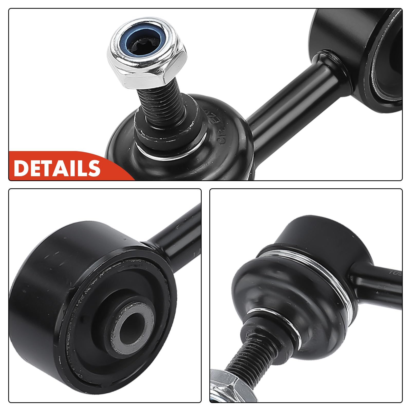 Frankberg 2x Biellette de barre stabilisatrice avant gauche droite | essieu avant, gauche, droite, 31351091764; Compatible avec: Z1 R.o.a.d.s.t.e.r, Série 3 Compact E36