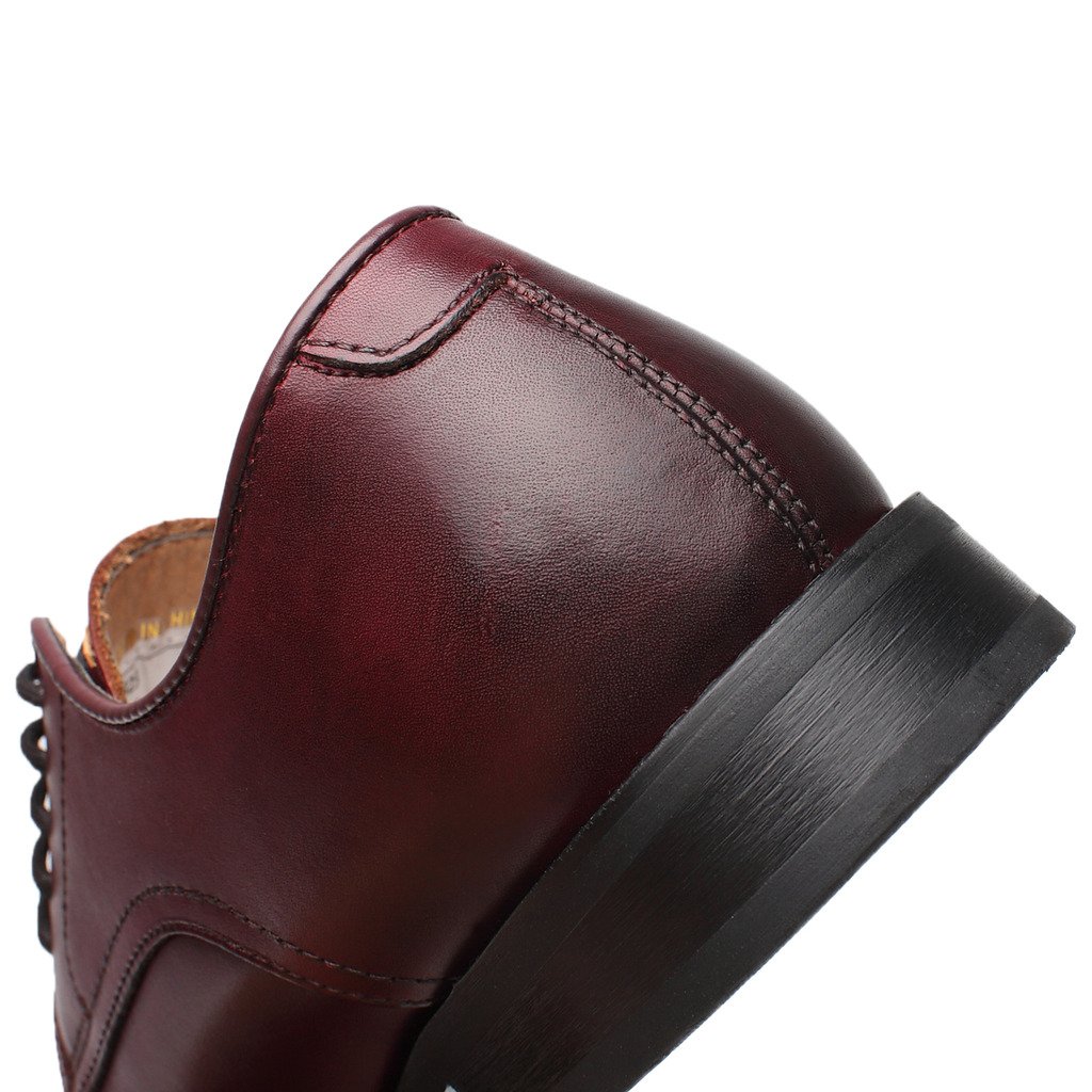 La Milano Mens Leather Updated Classic Cap Toe Oxfords Lace Dress Shoes