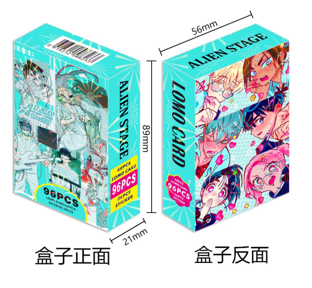 Amazon.co.jp: アニメエイリアンステージカードフォトカードセット、96