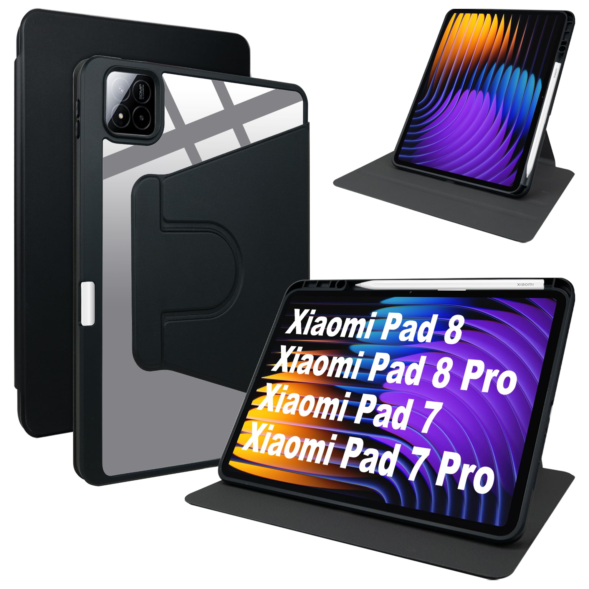 Lemxiee Case für OnePlus Pad Go 2 & Oppo Pad 5 12.1" hülle m
