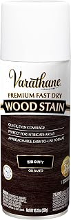 Varathane Premium Fast Dry Wood Stain Spray, 10.25 oz, Ebony