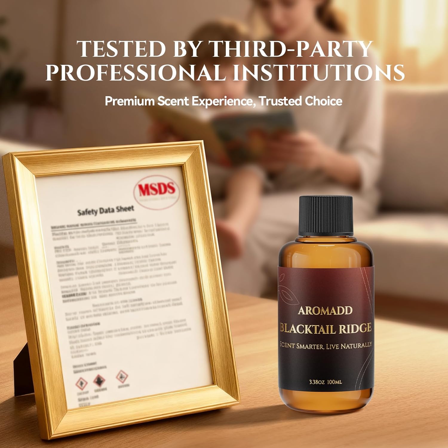 AROMADD Blacktail Ridge Diffuser Oil Inspired by Luxury Hotel Scent 3.38 Fl Oz (100ml), Aroma Diffuser & Hotel Fragrance Diffuser Oil, Essential Oil Diffuser for Aromatherapy, Long-Lasting - Image 5