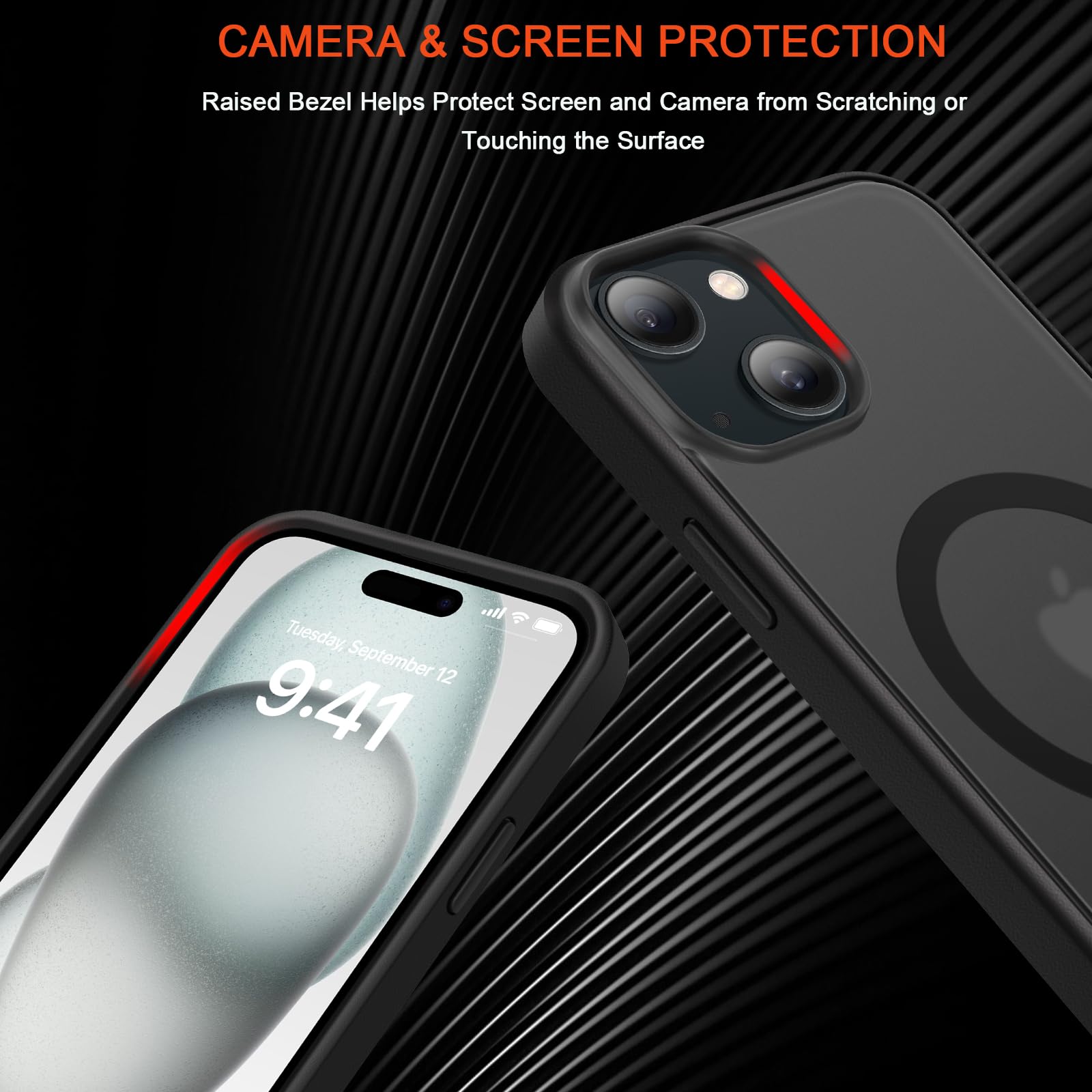 iPhone 15 Plus ケース Magsafe対応 半透明 ブラック Amazon.co.jp: TENDLIN iPhone 15 Plus 用ケース MagSafe対応 半透明