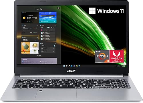 Miniatura 1 de Acer Aspire5 A515-46-R3UB con pantalla IPS Full HD de 156pulgadas procesador móvil AMD Ryzen3 3350U Quad-Core DDR4 de 4GB unidad de estado sólido