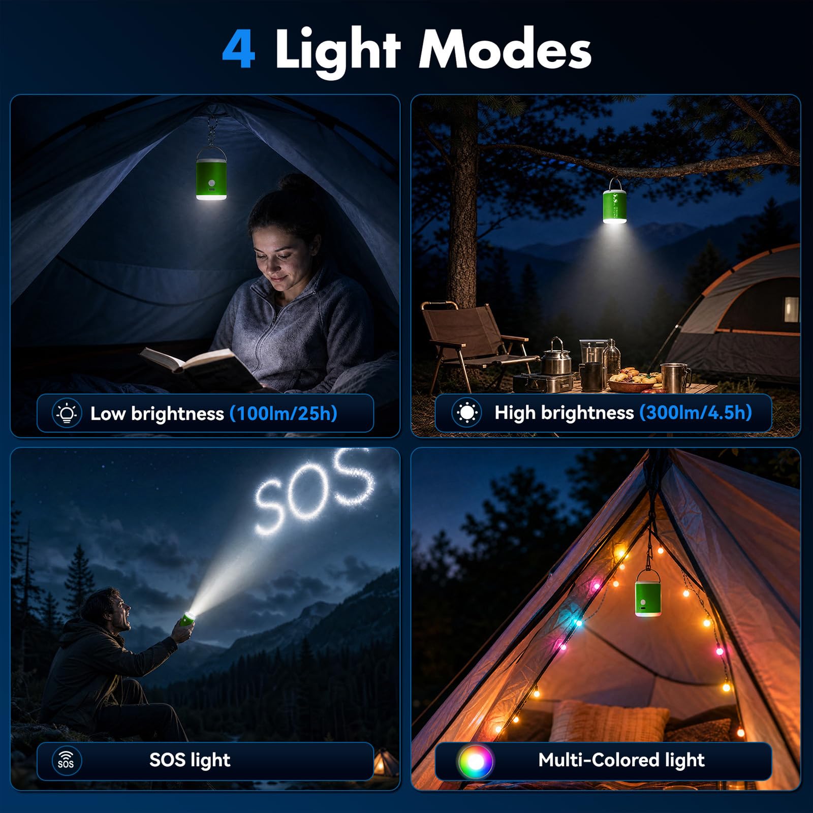 Pompe à air portable pour objets gonflables avec lumière de camping, mini pompe à matelas électrique 5,8 kPa, 1600 mAh rechargeable avec base magnétique, gonflez pour matelas de couchage, flotteurs de