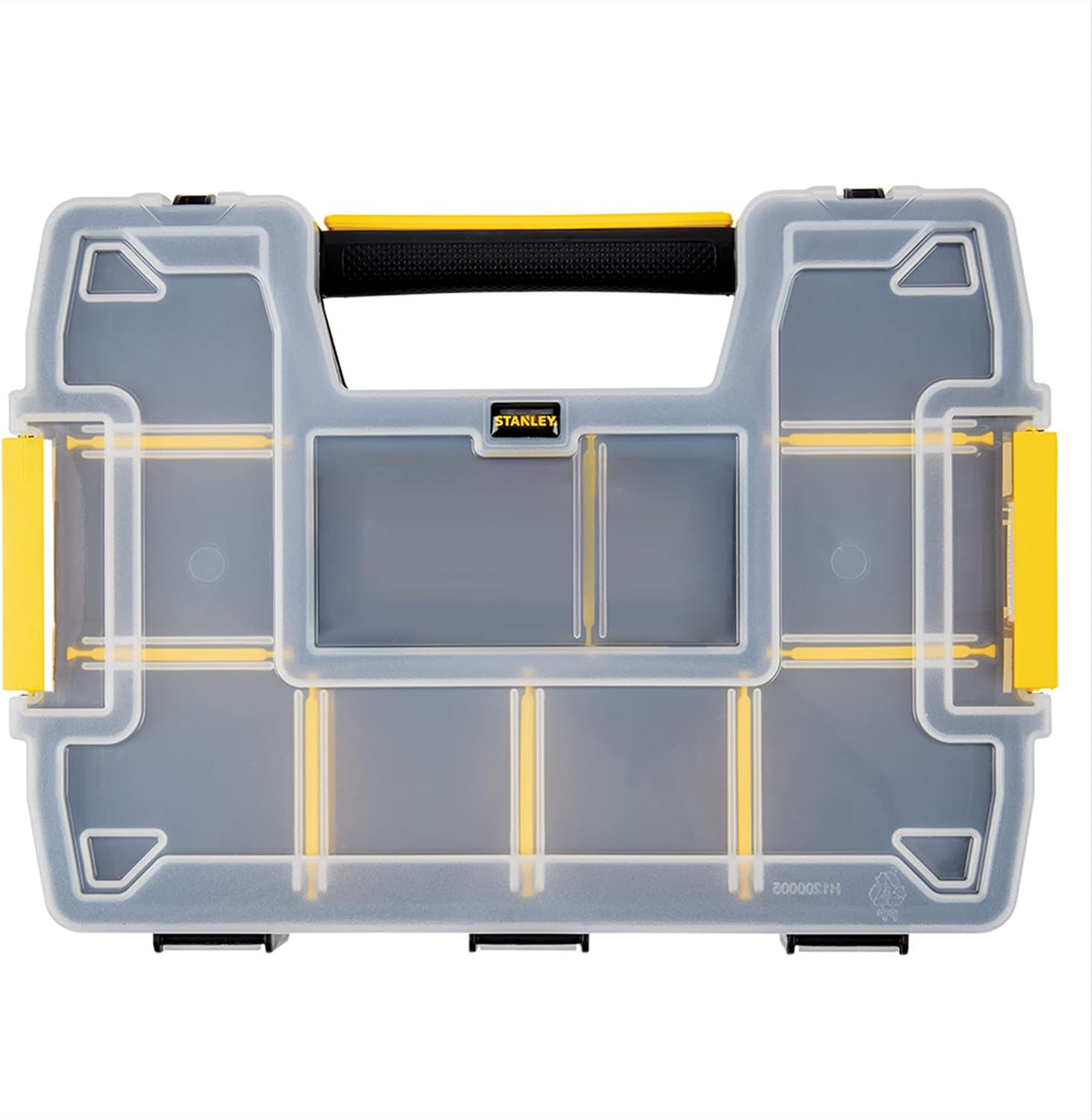 STANLEY SortMaster Organizer Box With Dividers, Light, 1-Pack (STST14021)