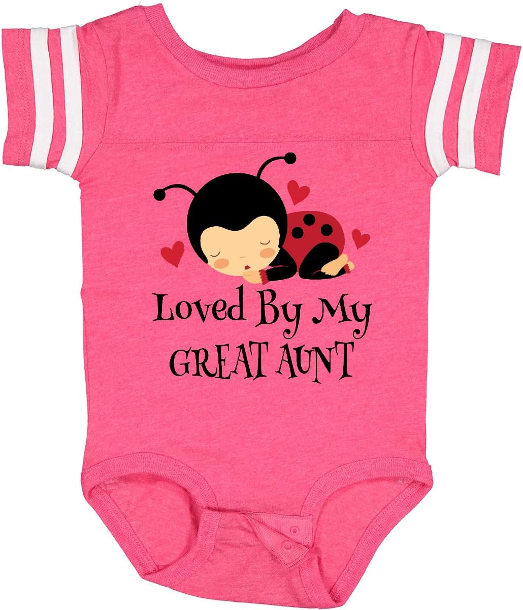 inktastic Loved By My Great Aunt Baby Bodysuit