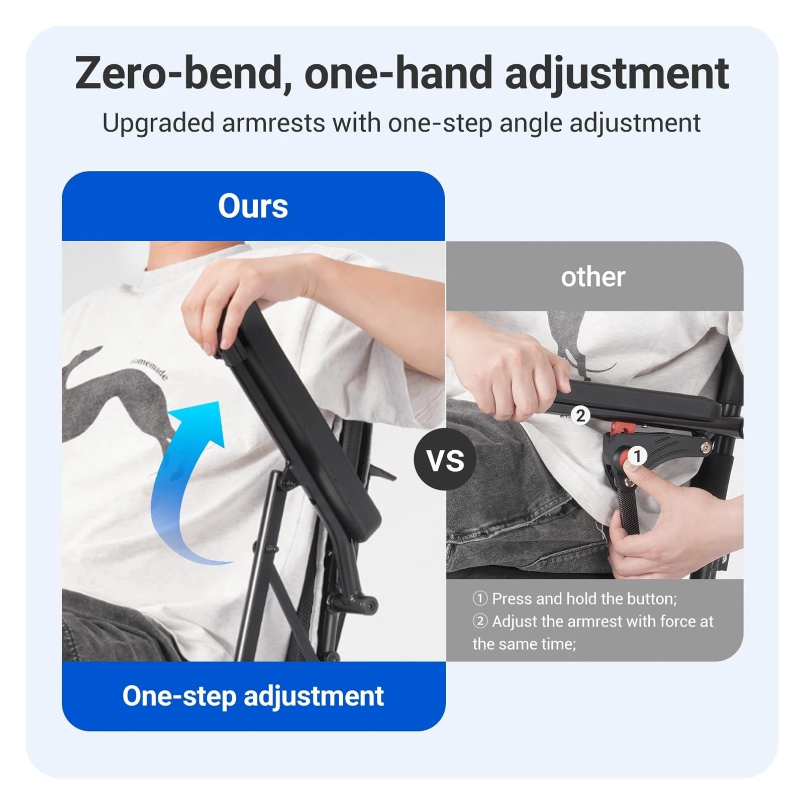 Sedia A Rotelle Elettrica For Adulti Telaio In Lega Di Alluminio Con Capacità 220 Libbre Luce A LED For Scooter For Disabili Portatile For Anziani Mobilità Confortevole Fluida