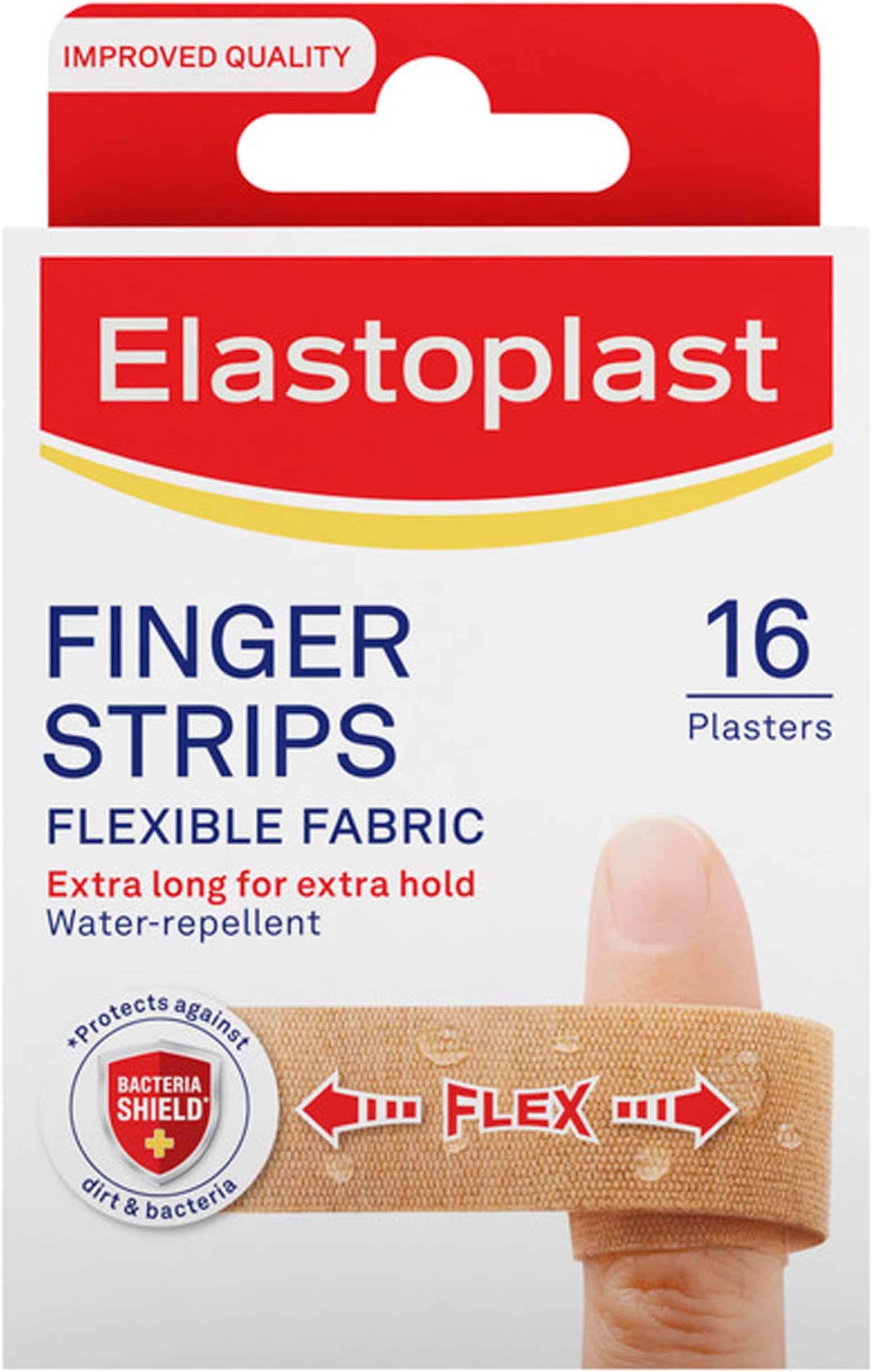 Finger Strip Plasters, 16 Plasters