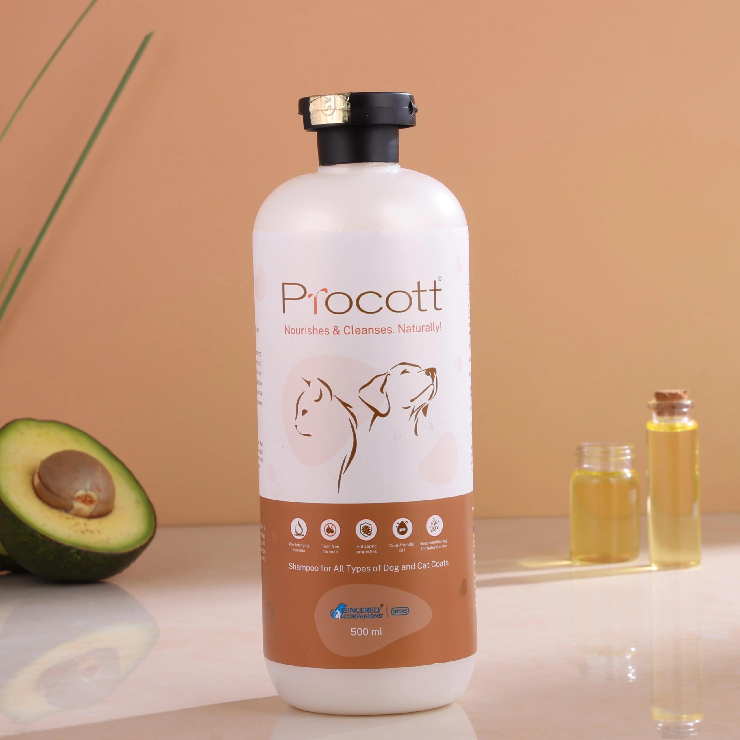 Pet Shampoo for Dogs & Cats – Gentle Cleansing & Nourishing Formula – Suitable for All Coat Types – Fresh Scent – 500 ml-image-29