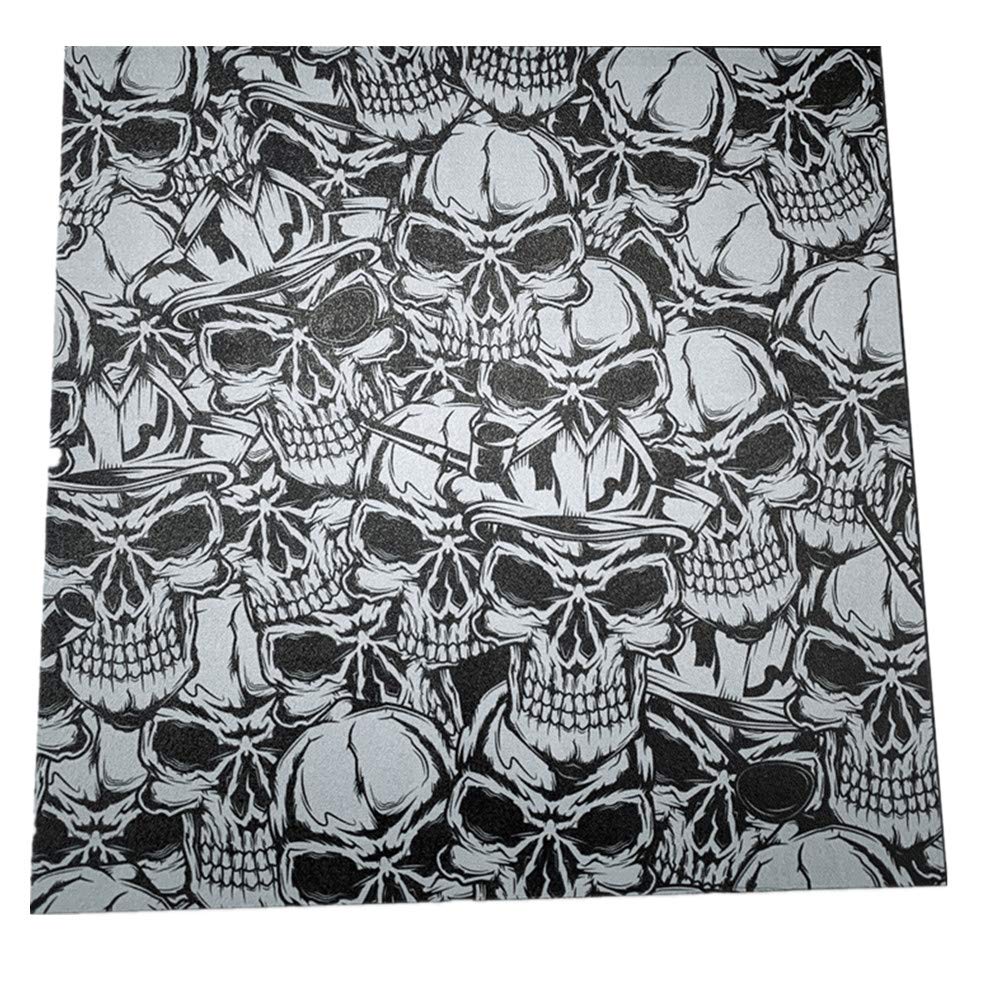 Infused KYDEX Thermoform Sheet Knife DIY Kits Material Tool for Making Knives Holster Sheath (Skull) (11.8 x 11.8 x 0.08 inches)