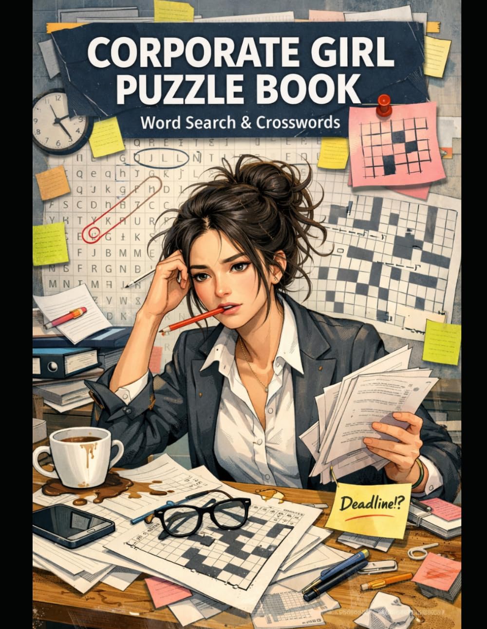 Corporate Chaos: A Collection of Corporate Themed Word Search and Crossword Puzzles