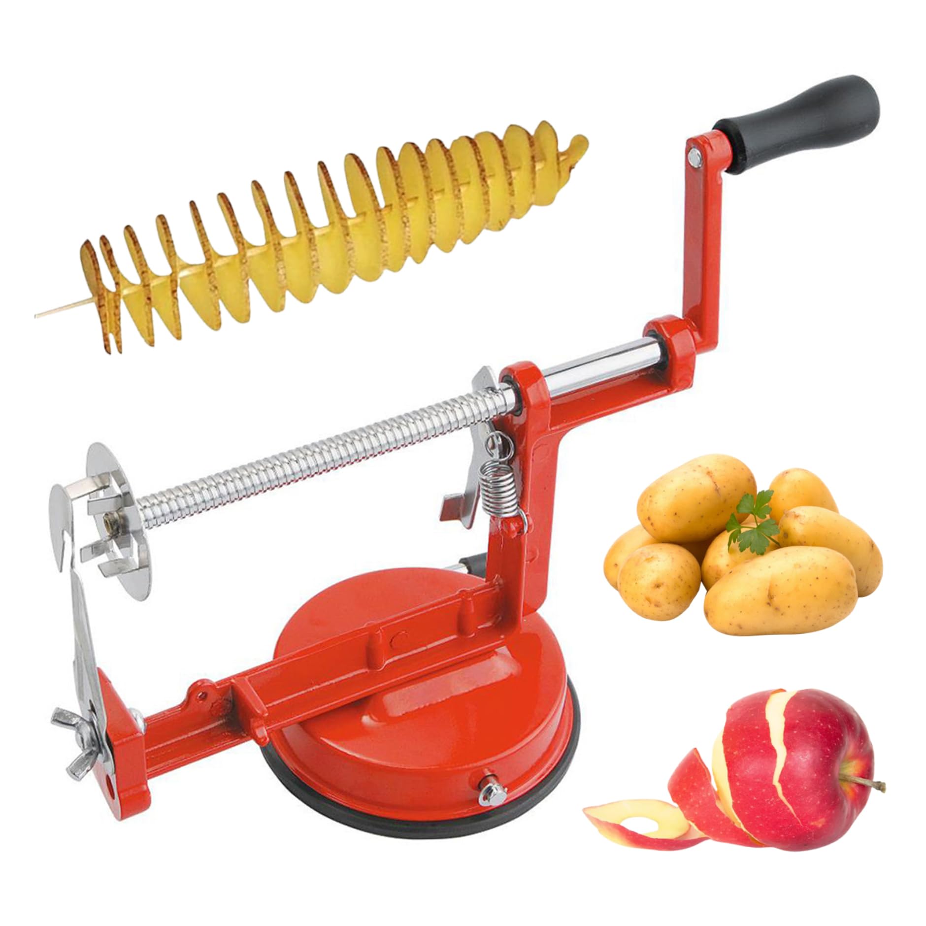 Amazon.com: ptumcial Cutter Potatoes Spiral Cutter Pope 3 In 1