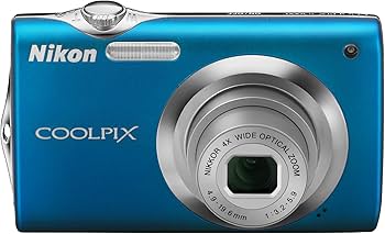 Nikon COOLPIX 青 コンパクトデジタルカメラ Amazon | Nikon デジタルカメラ COOLPIX (クールピクス) S3000 アクア