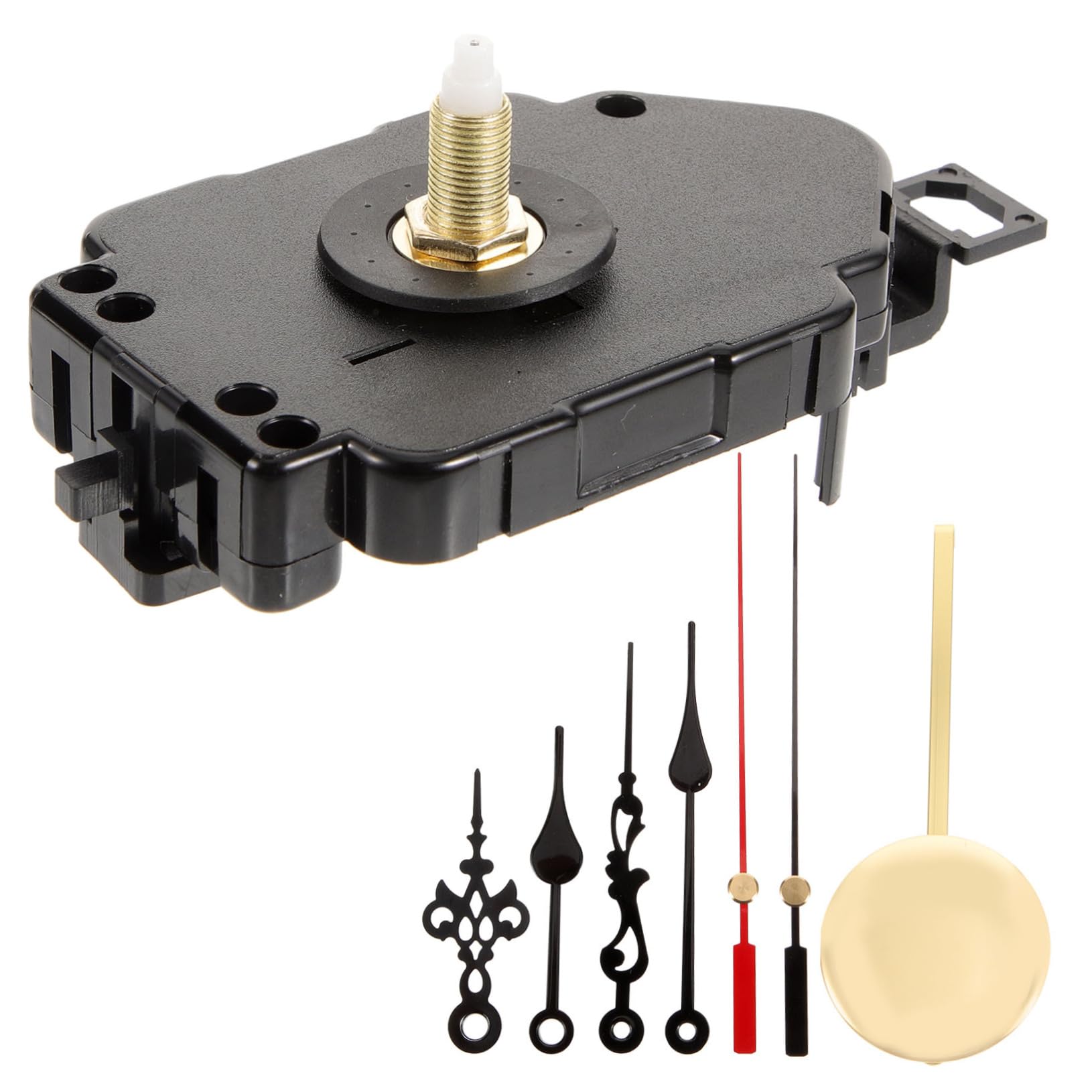 Tofficu 4 Ensembles Remplacement du mécanisme de l'horloge Murale kit mécanisme d'horloge mécanisme d'horloge à Quartz Ensemble d'horloge Murale Accessoires d'horloge
