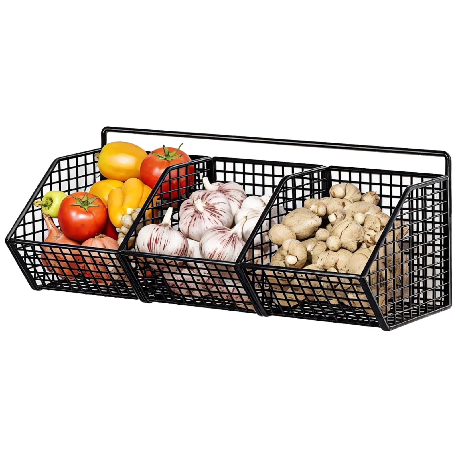 Étagère de cuisine en fer stable et robuste anti-rouille