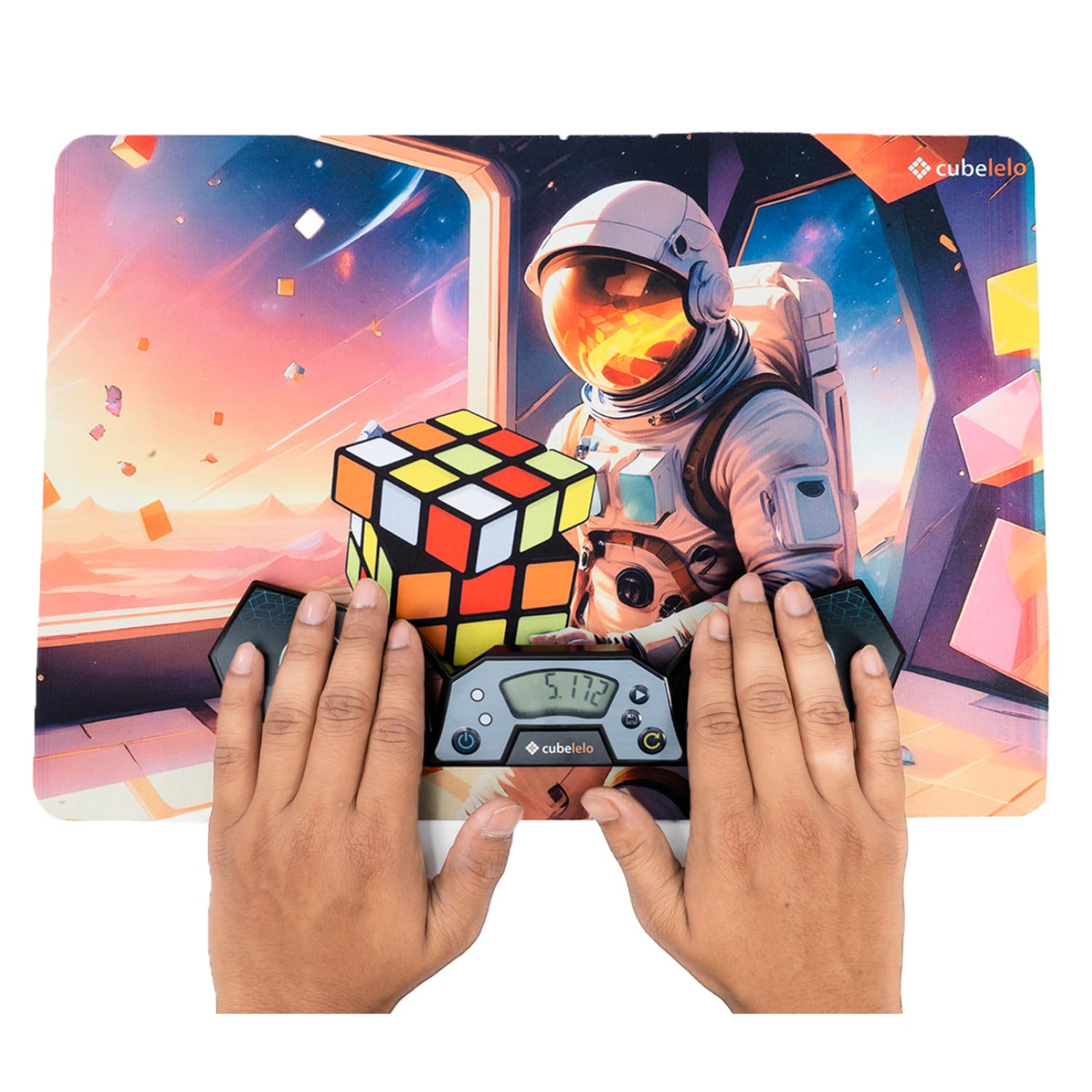 Cubelelo Drift Timer and AstroCuber Mat Combo | Precision Speed Cubing Timer & Premium Non-Slip Mat | Enhance Your Cubing Performance | Ideal for All Ages & Skill Levels (B0D9M7YY95) Amazon Price History, Amazon Price Tracker